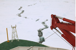 View from the icebreaker Polarstern. 